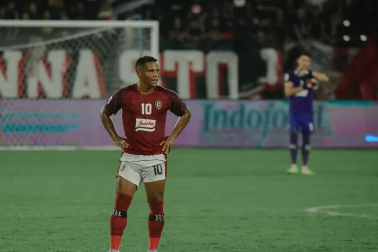Eber Bessa kini menggunakan nomor punggung 10 di Bali United/Dok Bali United.