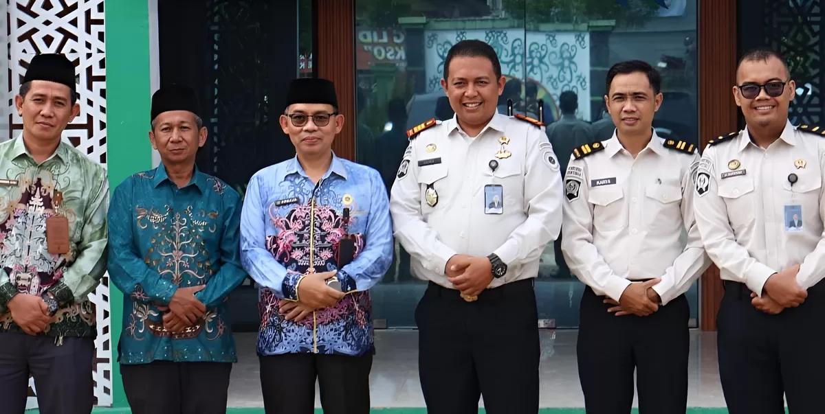 Kabapas Muara Teweh Saat Penjajakan PKS dengan Kantor Kemenag Kabupaten Barito Utara