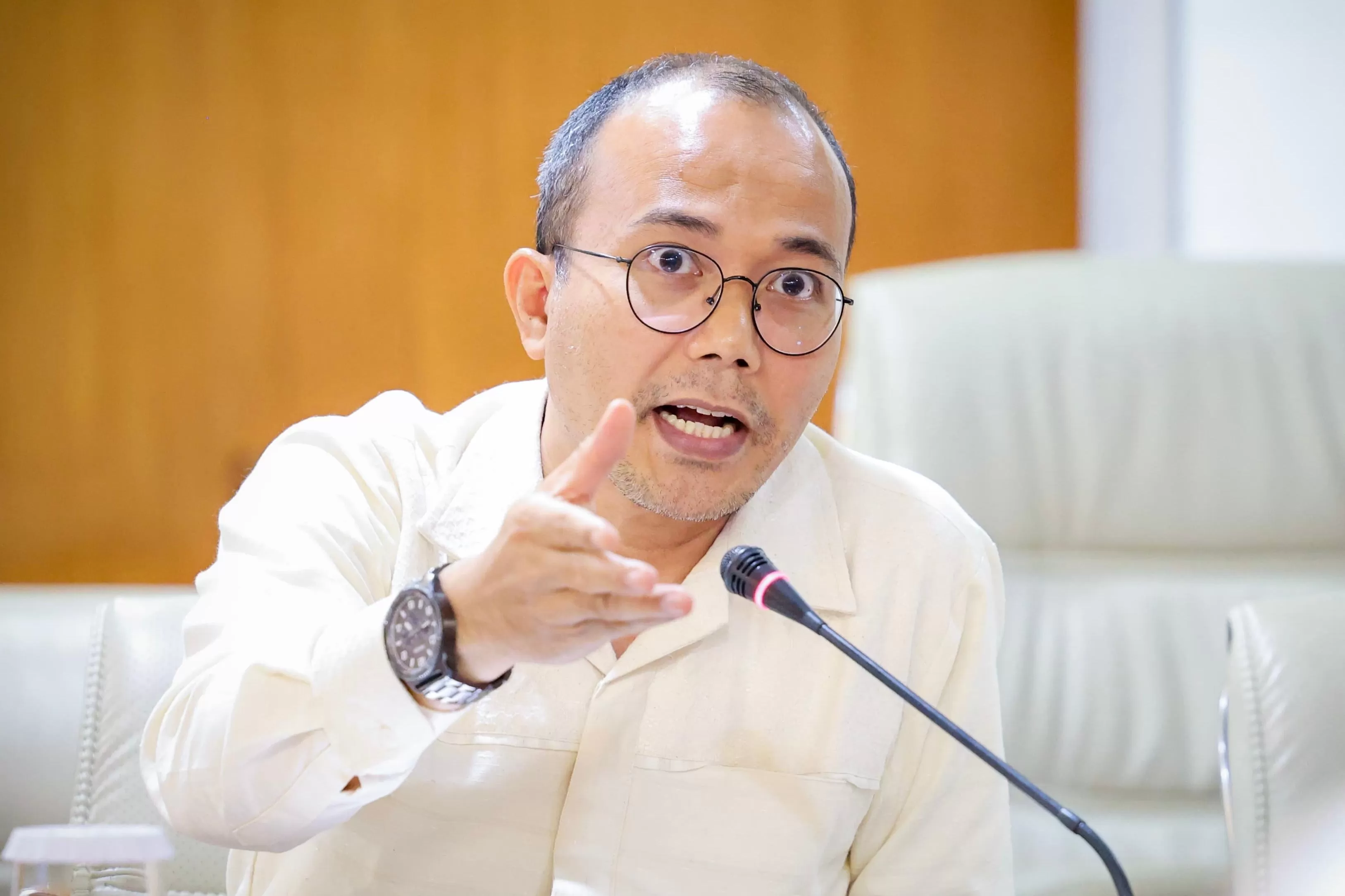 Deputi Bidang Usaha Mikro Kementerian UMKM Riza Damanik.