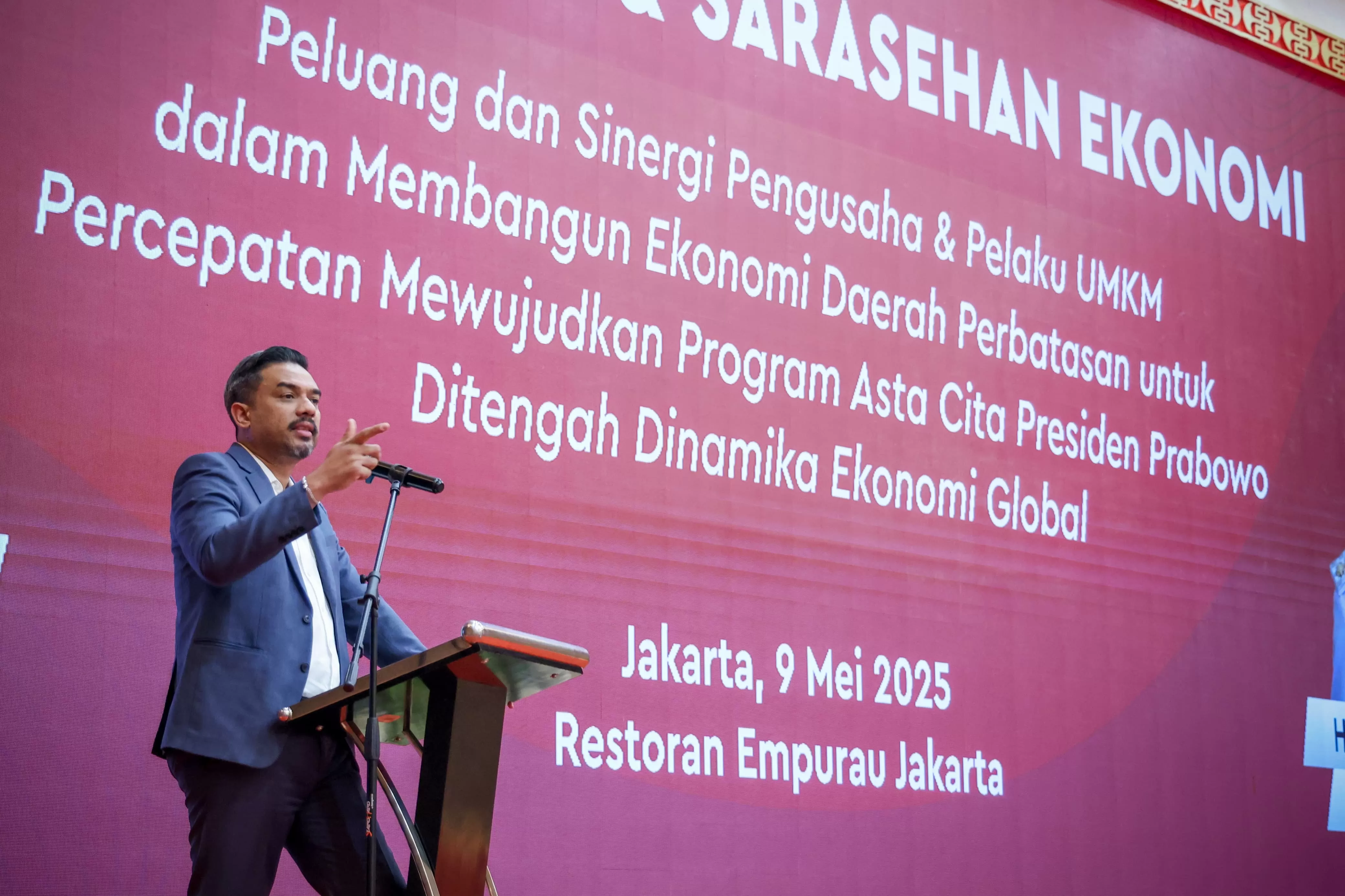 Menteri Usaha Mikro, Kecil, dan Menengah (UMKM) Maman Abdurrahman.