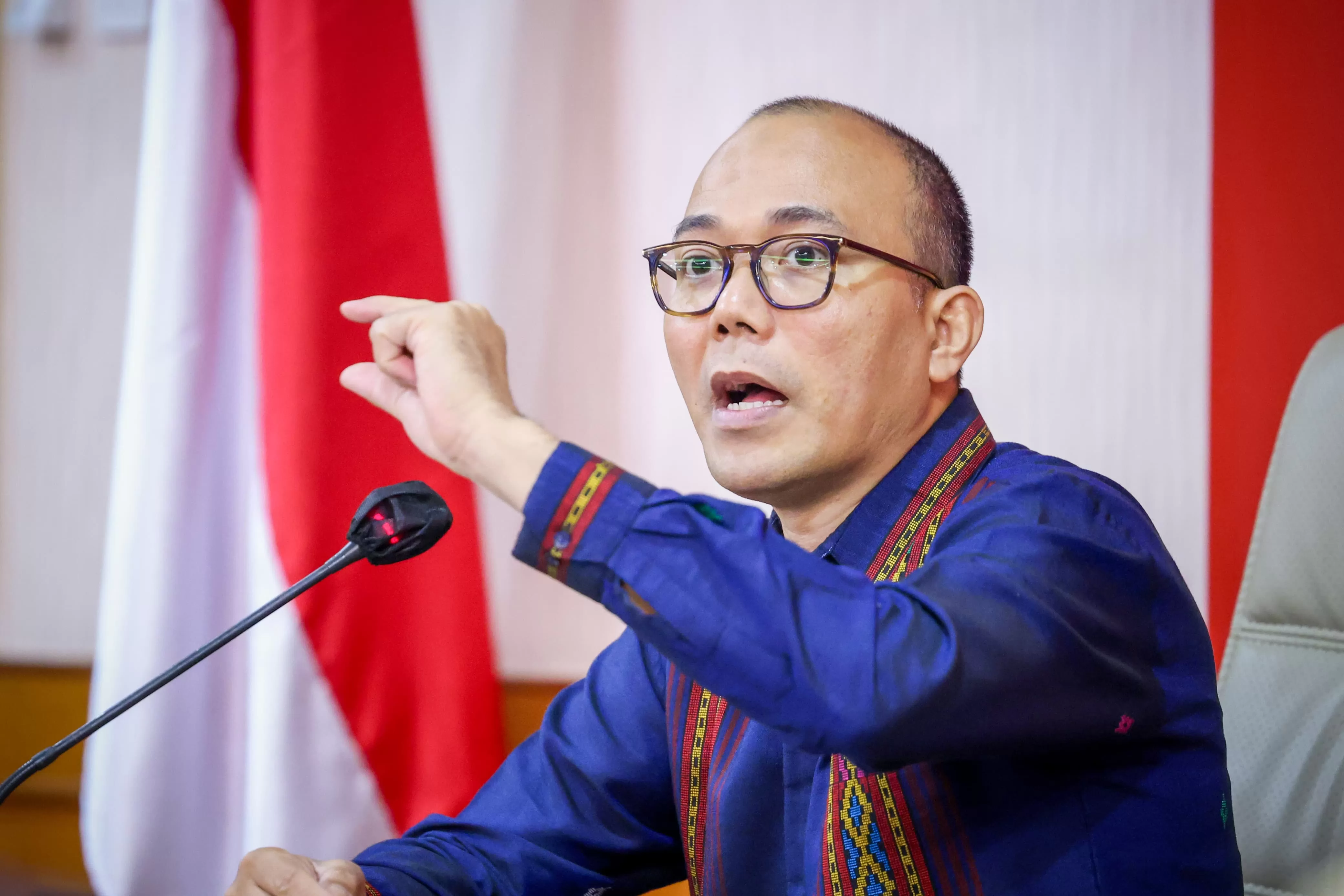 Deputi Bidang Usaha Mikro Kementerian UMKM, Riza Damanik.