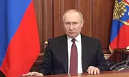 Putin Umumkan Pembentukan Empat Wilayah Baru di Ukraina Hasil Referendum