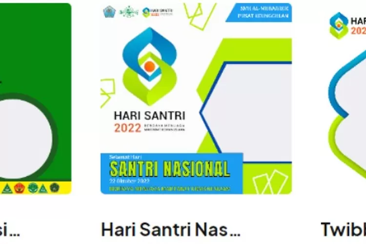 Buruan Siapin Foto Terbaik! Berikut Link Twibbon Hari Santri Nasional 2022 (twibbonize.com)