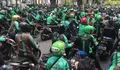 Minta Kenaikan Tarif Pengemudi Ojol Geruduk Gedung DPR RI