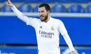 Sudah Tak Dianggap, Eden Hazard Beri Komentar Tentang Dirinya Sudah Tak Masuk Daftar Pemain Utama Real Madrid