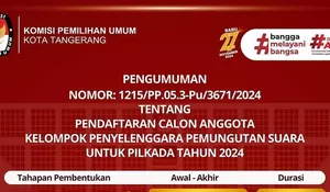 Kesempatan Masih Terbuka Lebar, KPU Kota Tangerang Ajak Masyarakat Bergabung Sebagai Petugas KPPS untuk Sukseskan Pilkada Serentak 2024
