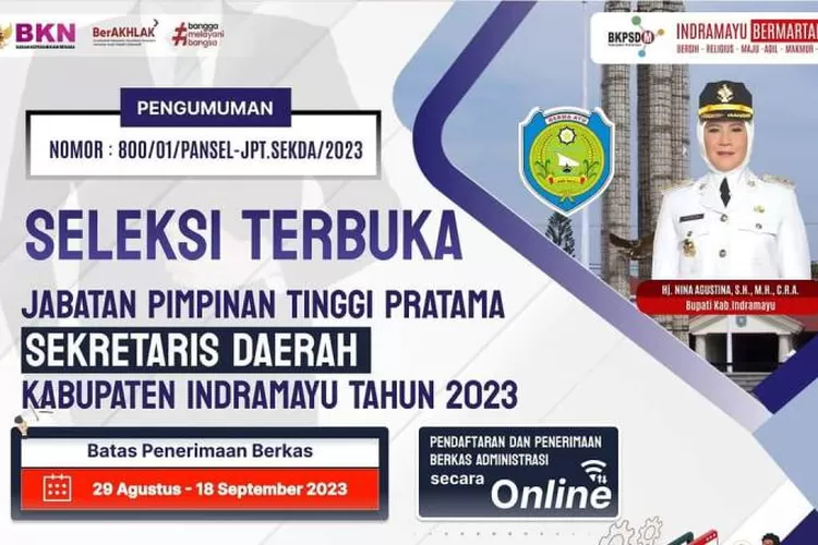 Seleksi Jabatan Sekretaris Daerah Indramayu Dibuka Ini Syarat Dan Ketentuannya Cirebon Raya