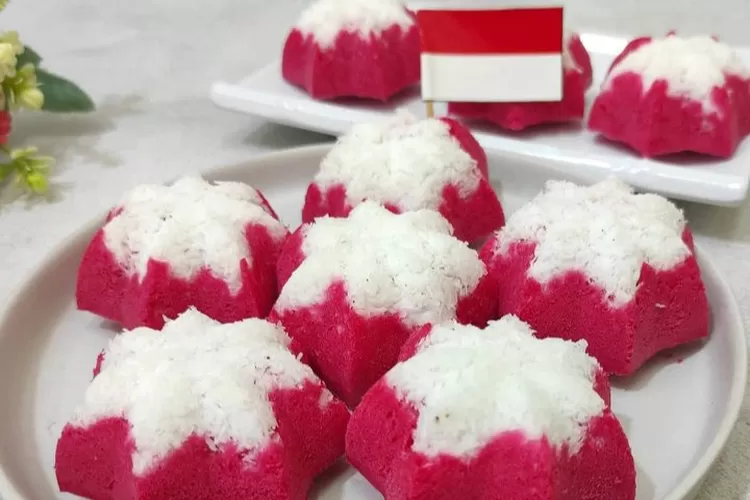 Sambut Hari Kemerdekaan Resep Kue Putu Ayu Merah Putih Ini Cocok Untuk