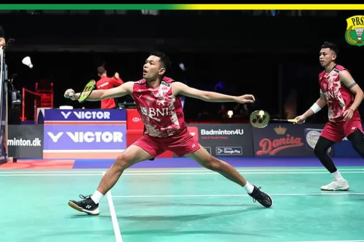 Fajar/Rian menanti lawan dari China Taipei (Instagram @badminton.ina)