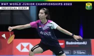 BWF World Junior Championships 2023: Chiara Marvela Handoyo Keluar Sebagai Runner Up