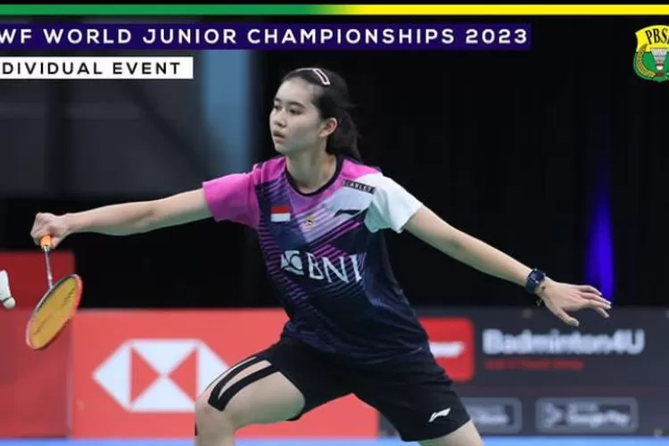 Chiara Marvela Handoyo Keluar Sebagai Runner Up di BWF World Junior Champions 2023 (Instagram @badminton.ina)