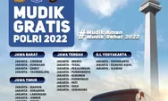 Mudik Gratis Polri 2022 dari Jakarta: Berikut Kota Tujuan dan Syaratnya