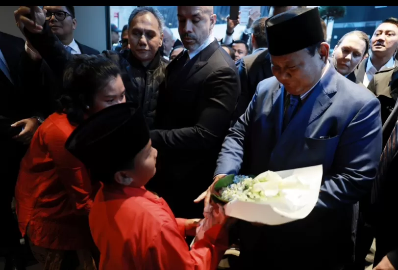 Presiden Prabowo Subianto sudah tiba di Bandar Udara Internasional John F. Kennedy, New York, Amerika Serikat, pada Sabtu, 20 September 2025.