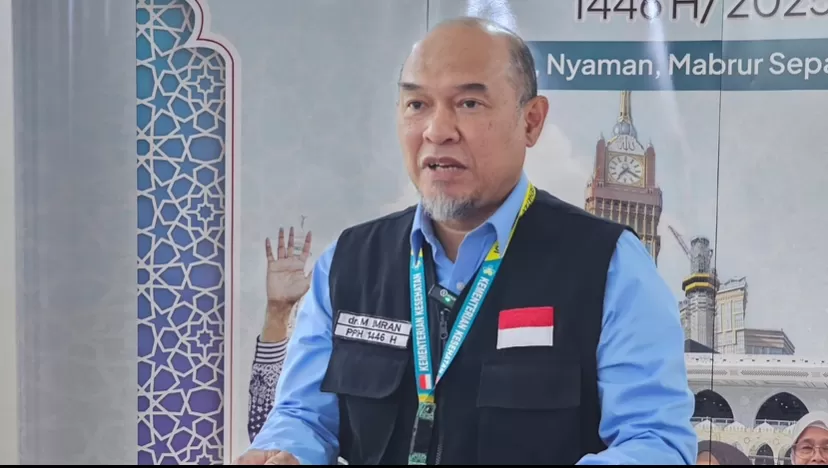 Kepala Bidang Kesehatan Petugas Penyelenggara Ibadah Haji (PPIH) Daerah Kerja (Daker) Makkah dr. M. Imran.