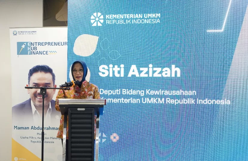Deputi Bidang Kewirausahaan Kementerian UMKM Siti Azizah.