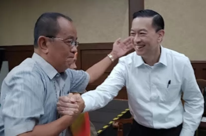 Mantan Sekretaris Kementerian BUMN, Said Didu dan mantan Menteri Perdagangan RI, Thomas Trikasih Lembong.