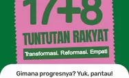 Baru Tiga dari 17+8 Tuntutan Rakyat Dipenuhi Pemerintahan Prabowo