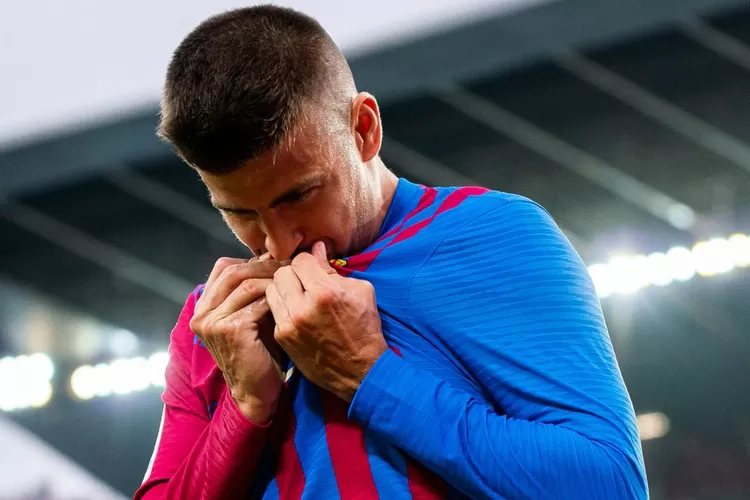 Gerard Pique Pensiun, Pique : Sepak Bola, Barcelona dan Suporter Telah Memberikan Segalanya./twitter FC Barcelona/