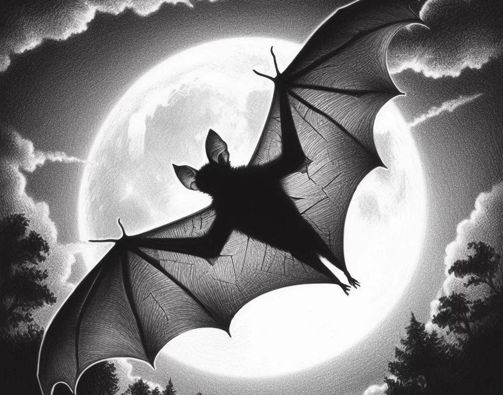 Gambar kelelawar (ilustrasi)