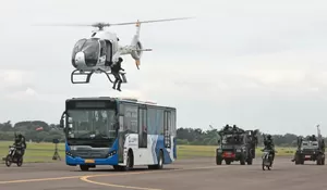  Potret Gladi Kotor TNI AU Jelang Pelaksaan Perayaan HUT ke -77 TNI AU