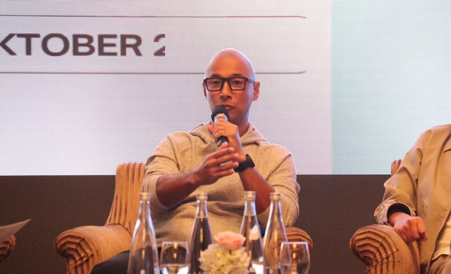 Ketua LMKN Bidang Pemilik Hak Terkait, Marcell Siahaan.