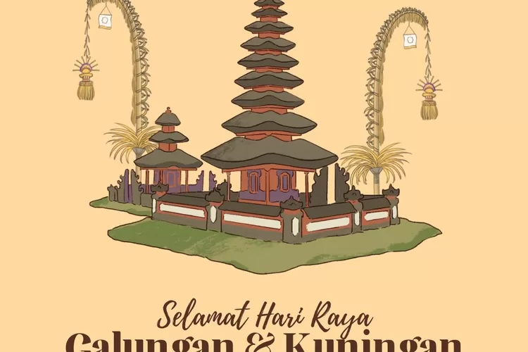 Hari Raya Galungan (Canva)