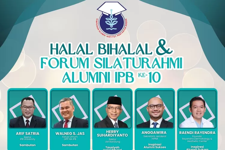 Halal bi halal forum silahturahmi alumni IPB. Foto/Pribadi ( Foto/Pribadi)