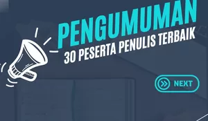 Ini Dia Nama-nama yang Lolos 30 Besar Lomba Menulis Bogor Youth Network