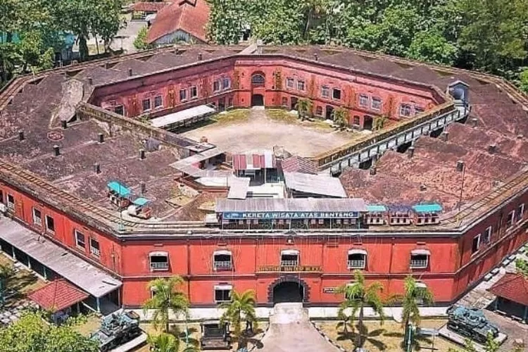 Benteng Van Der Wick Gombong, Kebumen, Jawa Tengah. (Akun Instagram @bentengvanderwick)