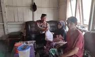 Jumat Berkah, Polisi RW di Patean Kabupaten Kendal Bagi Sembako 