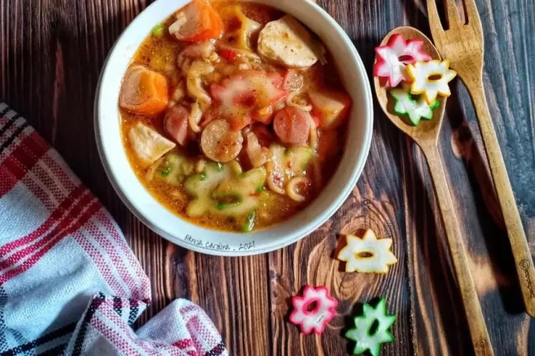 Resep seblak yang mudah dibuat di rumah. (Gorajuara/ dok: Cookpad/ Oceana_2020)