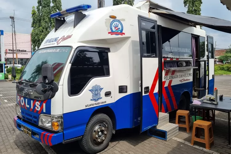 Layanan SIM Keliling. (Dok. Polres Cianjur)