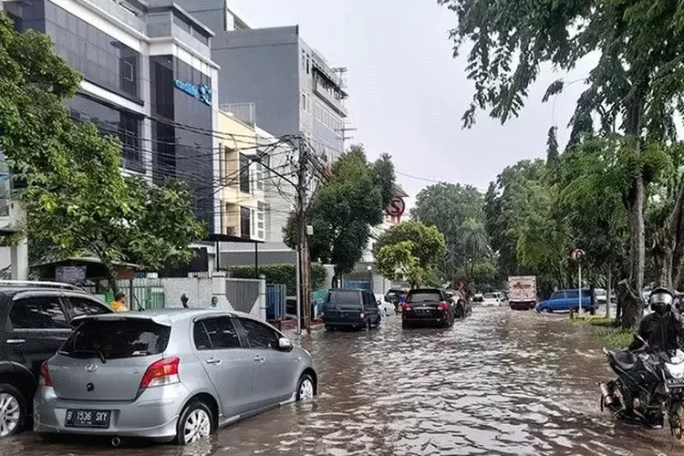 Ilustrasi banjir.  (ANTARA/Mentari Dwi Gayati/am.)