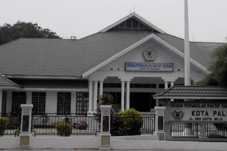 Kantor DPRD Palu di Jalan Moh Hatta, Kota Palu, Sulteng. 