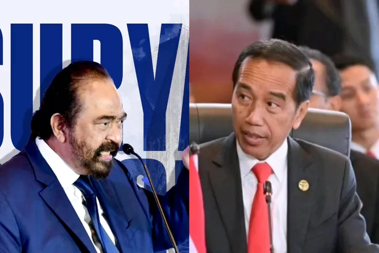 Yusuf Muhammad nilai NasDem mulai serang pemerintahan presiden Jokowi /Kolase Instagram.com @jokowi &amp; @offiial_nasdem (JAKARTA INSIDER)