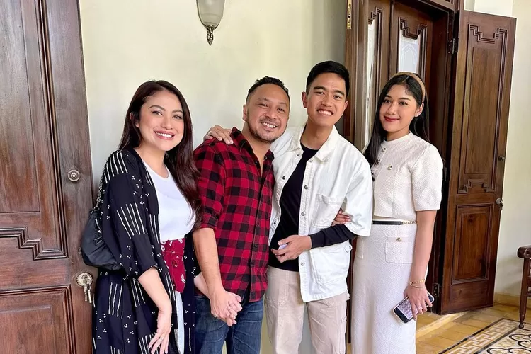 Kaesang Pangarep bertemu Giring Ganesha (Foto: Gorajuara/ Instagram/ @cynthiaganesha)