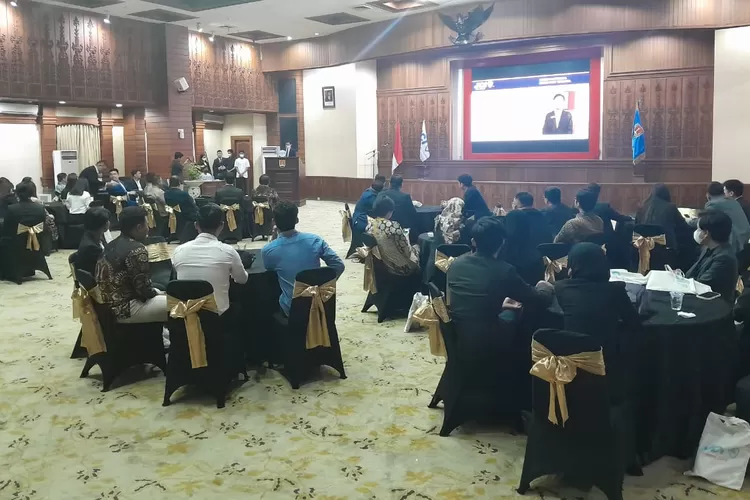 Inagurasi pelantikan JCI Central Java di Balaikota Semarang. (Ayosemarang.com/ Audrian Firhannusa)
