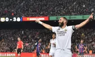 Hasil Copa Del Rey: Real Madrid Bungkam Barcelona 0-4 Di Camp Nou, Benzema Cetak Hattrick!