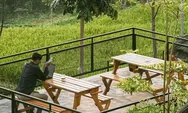 Cafe Tepi Sawah di Bandung, Tawarkan Keindahan Alam yang Eksotis, Cuma 50 Menit dari Pusat Kota