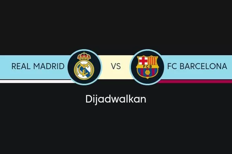 Saksikan laga besar bertajuk El Clasico, Barcelona vs Real Madrid di leg II Copa del Rey ( website La Liga)