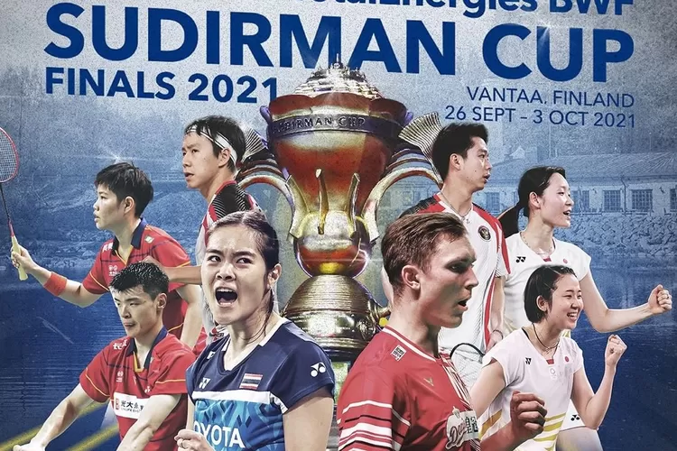 Tangkapan layar promo kejuaraan Piala Sudirman 2021 di Finlandia (tangkapan layar instagram @bwf.official)