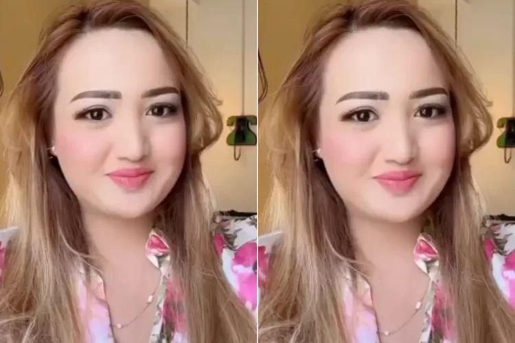 Lina Mukherjee makan daging babi. Foto/Instagram (Foto/Instagram)