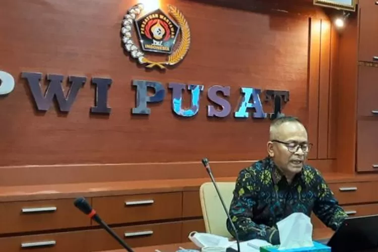 Ketua Umum Persatuan Wartawan Indonesia Atal S Depari.  (ANTARA/HO-Humas PWI Pusat)