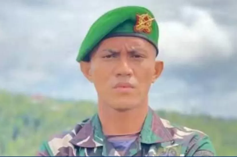 Prada Lucky Chepril Saputra Namo, korban dugaan tindakan penganiayaan oleh senior di TNI.