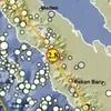 Gempa M 2.8 Guncang  Wilayah Tapanuli Selatan Sumatera Utara 