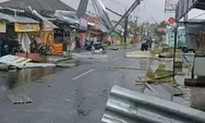 Update Bencana Hujan Deras dan Angin Kencang di Jogja: Tiang Listrik Ambruk, 7 Rumah Warga Rusak