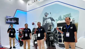 Honda EM1 e Diperkenalkan di Ajang Indonesia Electric Motor Show (IEMS) 2023 Bogor