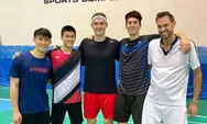 Loh Kean Yew, Juara Badminton Dunia 2021 Latihan Bareng Viktor Axelsen