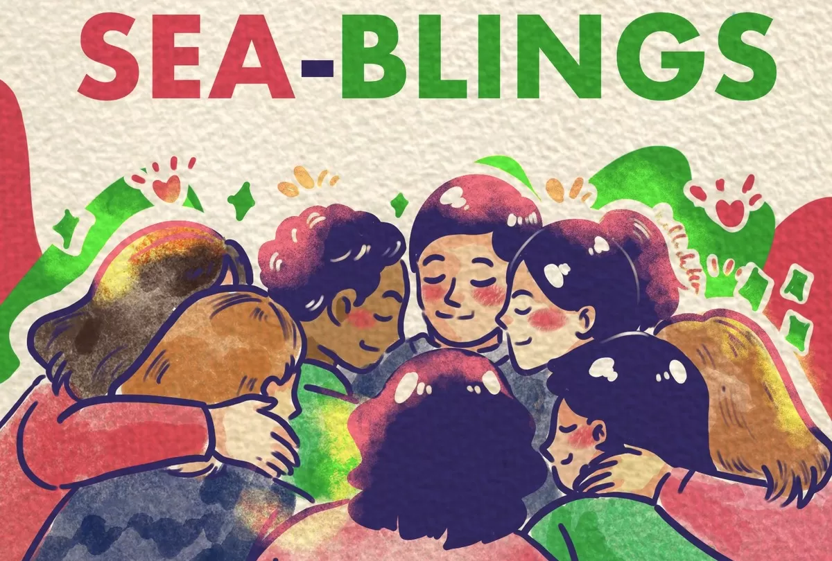 Ilustrasi SEAblings yang belakangan ini viral dan ramai jadi sorotan, menunjukkan solidaritas warganet Asia Tenggara (ASEAN) ketika menghadapi isu di media sosial (X @dittameliaa)