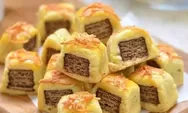 Kue Kering Mungil Lucu Kastangel Wafer yang Super Lezat dengan Bahan Keju dan Telur yang Mengunggah Selera